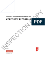 Corporate Reporting Study Manual Ecaew 3 Ed 2015