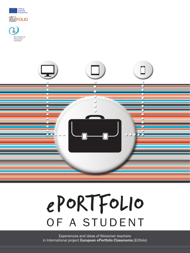 Eportfolio Of Student Pdf Educational Assessment Instructional Design