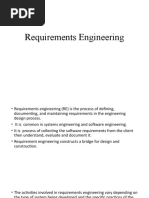 Requirements Engineering in Software Development