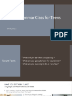 W4 D2 Basic Grammar Class (Future Form)