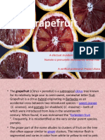 Grapefruit: A Efectuat Stundent (Ul/a) Grupei: IMIA-191 Numele Si Prenumele Elev (Ului/ei) : Brînza Vlad