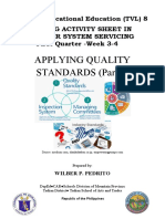 Applying Quality STANDARDS (Part 2)