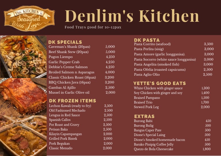 Denlim's Kitchen: DK Specials DK Pasta | PDF
