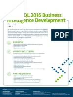 MCSA SQL 2016 BI Desarrollo (64h