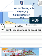 Sesión de Trabajo de Lenguaje y Comunicación 10 de Junio