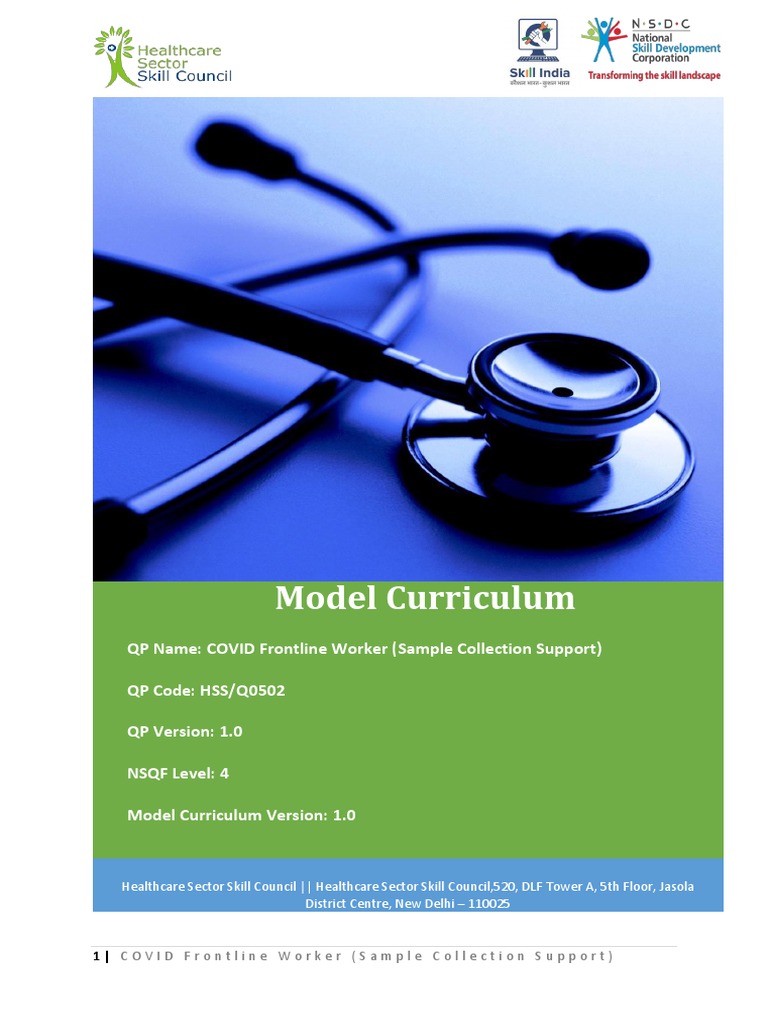 COVID Frontline Worker Training Curriculum | PDF | Health Sciences