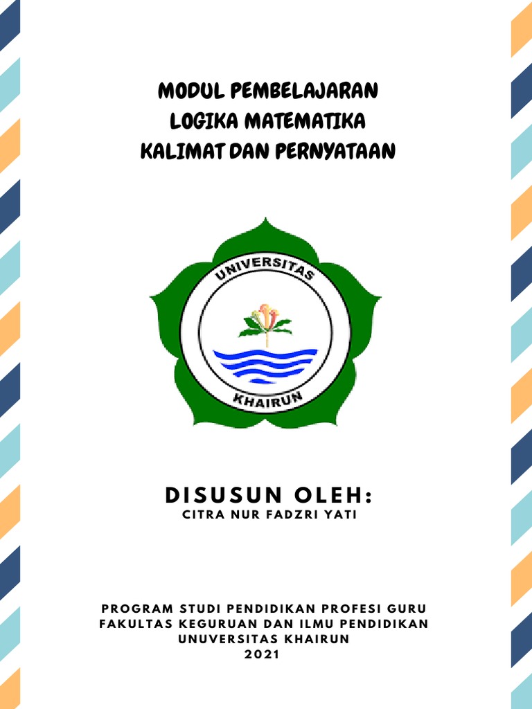 Modul Pembelajaran Logika Matematika | PDF