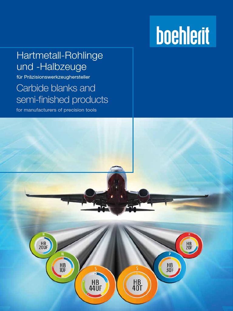 Hartmetall-Rohlinge Und - Halbzeuge: Carbide Blanks and Semi-Finished ...