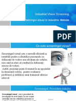 Industrial Vision Screening