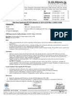 Real Time Qualitative RT-PCR Detection of 2019-nCOV RNA / COVID-19 RNA