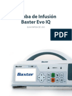 Baxter Evo IQ Bomba de Infusión: Guia Rápida de Uso
