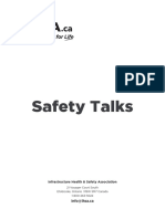 Safety Talks: Infrastructure Health & Safety Association