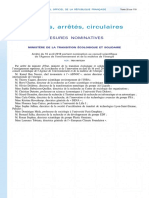 Arrêté Du 16 Avril 2018 Portant Nomination Au Conseil Scientifique de L'agence de L'environnement Et de La Maîtrise de L'énergie