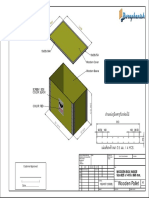 Wooden Pallet - BOX825x1415x865 REV1