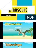 AULA- DINOSOURS