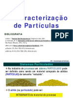 Caracterização de Partículas por Tamanho