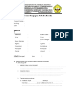 Format Pengkajian Ibu Bersalin