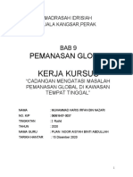 Cadangan Mengatasi Masalah Pemanasan Global di Kawasan Tempat Tinggal