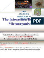 The Interaction Between Microorganisms: Dini Agustina Mikrobiolo Gi Fkuj