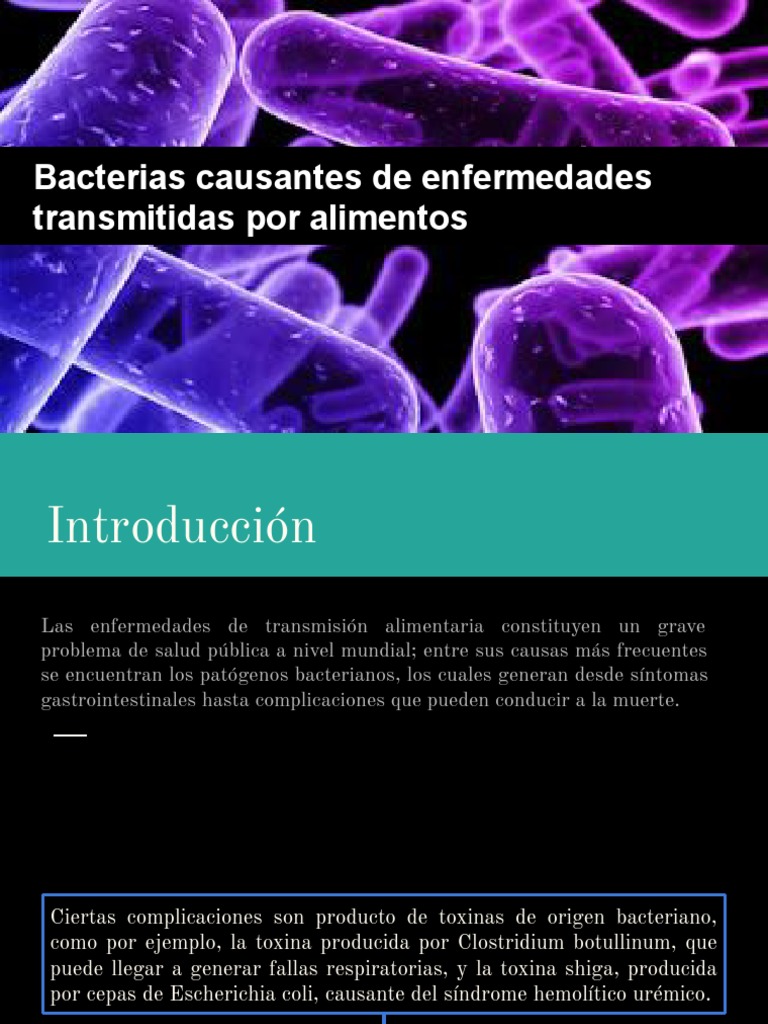 Bacterias y enfermedades alimentarias | PDF | Alimentos | Carne