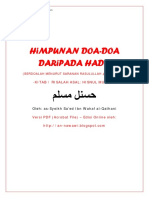 Himpunan Doa-doa Drpd Hadis