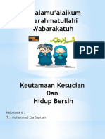 Keutamaan Kesucian & Hidup Bersih