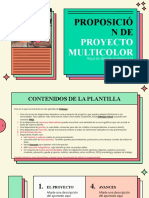 Proposición de Proyecto Multicolor by Slidesgo