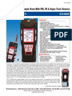 6 Gas, Sample Draw With PID, IR & Super Toxic Sensors: Gas Detection For Life