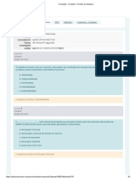 Avaliação - Unidade I - Revisão Da Tentativa