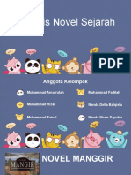 Analisis Novel Sejarah (Kell 4) 12 IPA 3