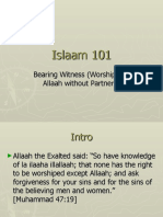Islaam 101 Ash-Shahaadah