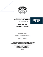 Turbin Pelton Prestasi