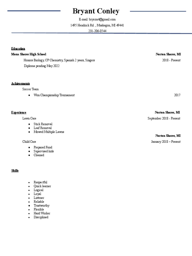 Bryant Conley - Resume | PDF