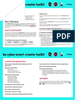 TikTok BeCyberSmart Creator Toolkit