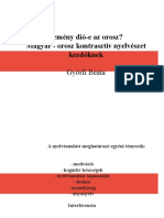 Györfi Beáta - Kemény Dió-E Az Orosz Magyar-Orosz Kontrasztív Nyelvészet Kezdőknek