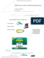 TRANSMISIN DEL MOVIMIENTO Contacto Directo Eslabones Rgidos Elementos