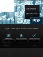 Audit of Historical Financial Statement