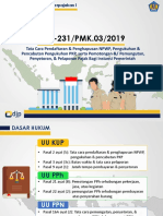 Sosialisasi PMK 231