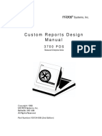 Custom Reports Design Manual: Micros