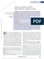 Gluteal Ligamentous Anatomy and Its Implication in Safe Buttock Augmentation