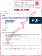 Carcinoma de Mama. Dra Ludmila Perez 10-04-19