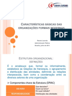 Características Básicas Das Organizações Formais Modernas