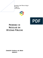 Chile Programa de Reciclaje en Oficinas Publicas