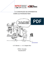 Manual para construção de experimentos sobre eletromagnetismo