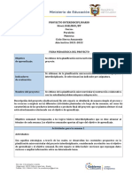 Formato - Ficha Pedagógica Del Proyecto