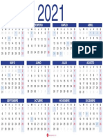 Calendario 2021 PDF