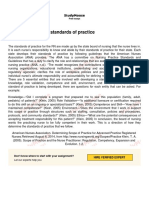 Developing Nursing Standards of Practice: Don't Know Where To Start With Your Assignment?