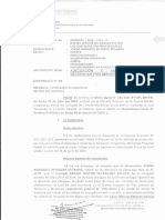 DISPOSICIÓN #01, 24 SET 2021. CF 1121-2019. 1er Despacho. 1° Fiscalía Corporativa Penal Miraflo, Surqui, San Borja. Caso Rafo VELÁSQUEZ P