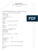 Examen de Ingles Nivel Basico Elemantal