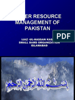 Water Resource Management of Pakistan